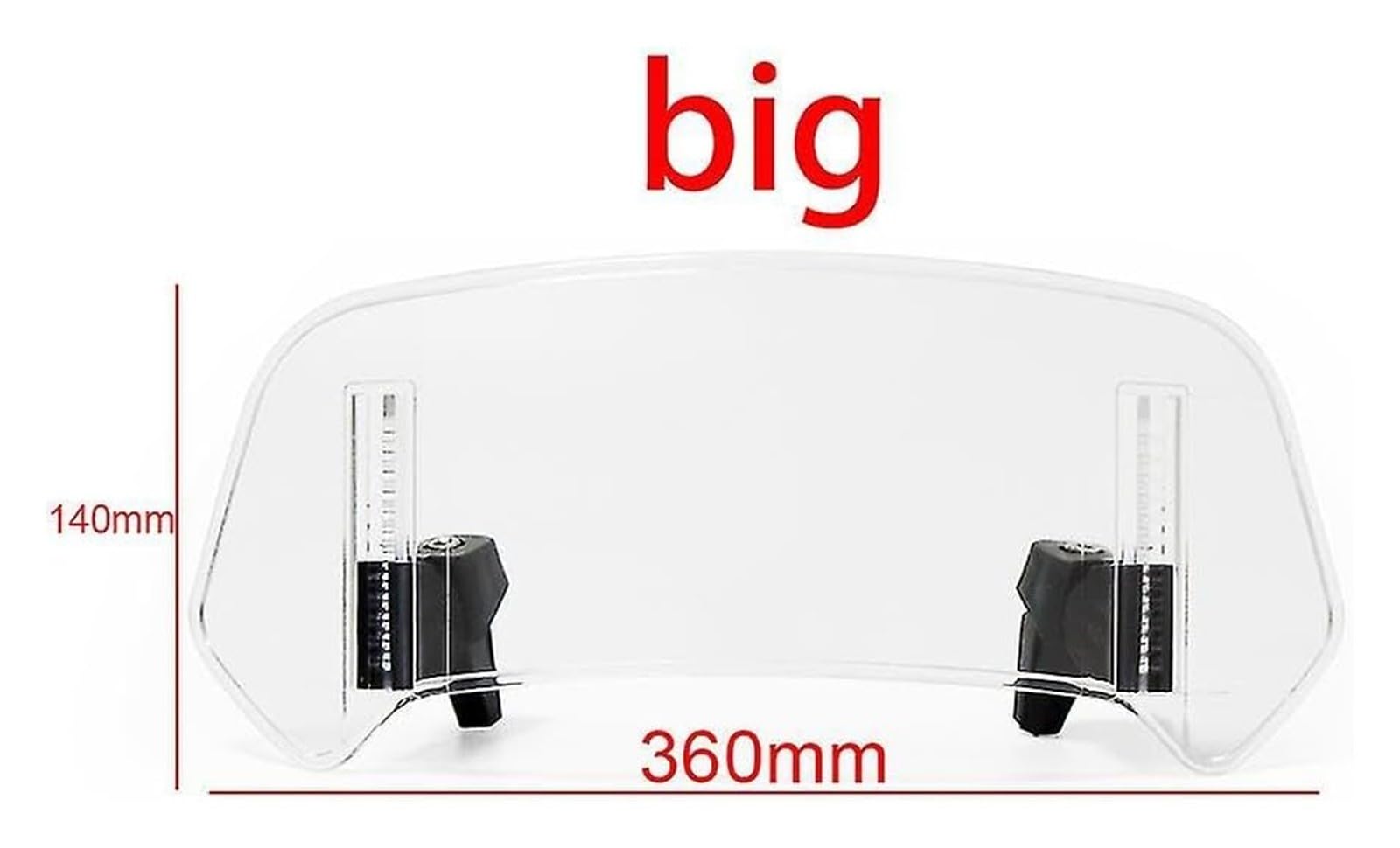 Motorcycle Windshield Adjustable clip-On,ADV350,ADV150
