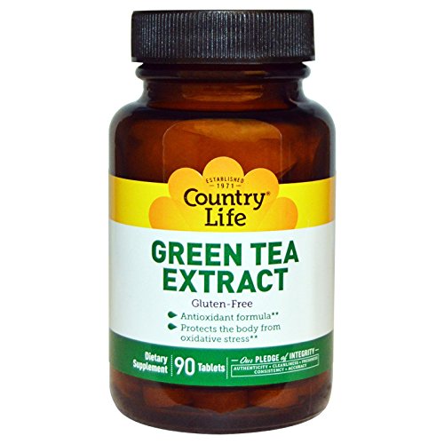 COUNTRY LIFE Green Tea Extract 90 Tablets