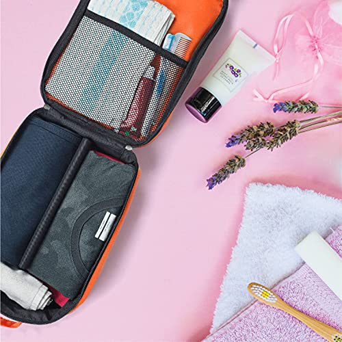 FATMUG Travel Shoe Bag - Gym Men and Ladies Footwear Packing Storage Portable Cover - Orange 6 51dywNLM7RL