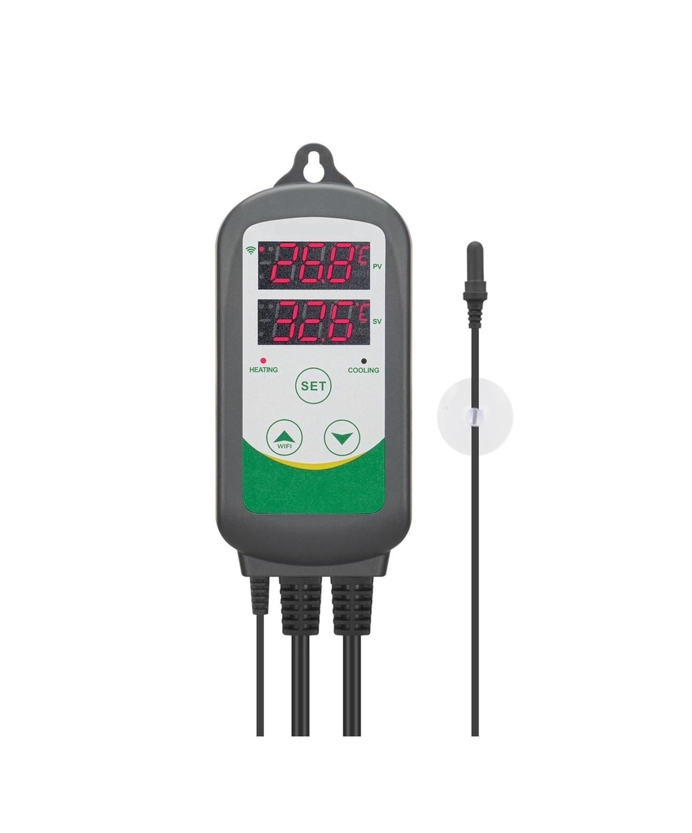 ITC-308 Calibratable Heating&Cooling Temperature Controller Outlet Thermostat with Waterproof Aquarium Probe
