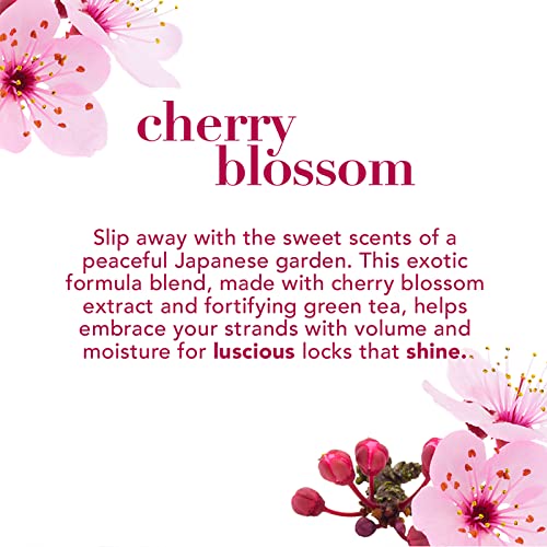 Image of OGX Heavenly Hydration Cherry Blossom Shampoo 13 Ounce (Pack of 6); Sulfate Free Surfactants Shampoo Volumize Shine and Moisturize With the Grace of a Cherry Blossom For Most Hair Types