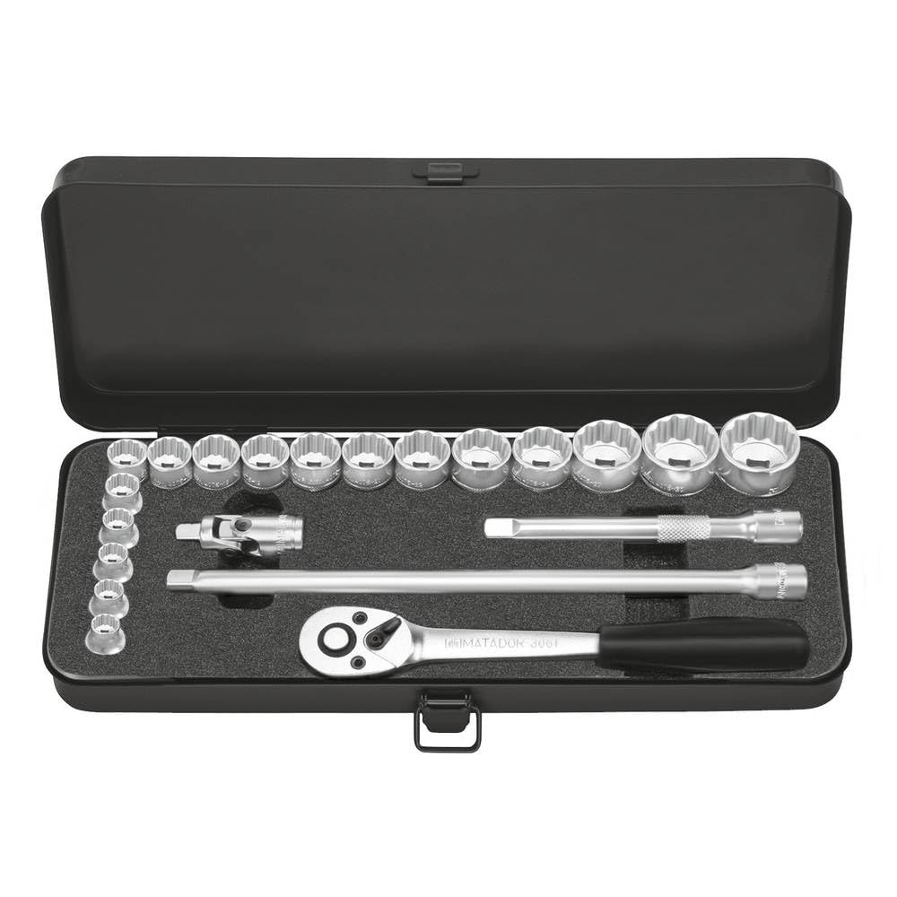 Matador Set di chiavi a bussola a 12 punte, 10 (3/8) mm 3115 9211