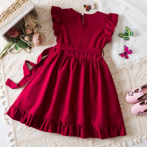 TTYAOVO Girl Casual Dress Summer Tutu Party Dresses4