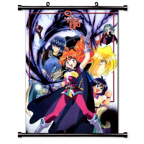 希少　店頭用　スレイヤーズ　わんだほー　販促ポスター Amazon.co.jp: スレイヤーズ。アニメファブリック壁スクロールポスター