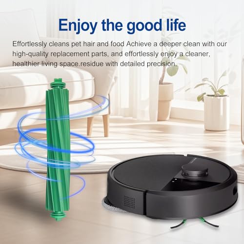 Image of 2 Pack 405 /505 Main Brush Replacement Kit Compatible with iRobot Roomba Plus 405 /505 Combo, Durable Roller Brushes with Cleaning Tool, Easy Install Robot Vacuum Parts