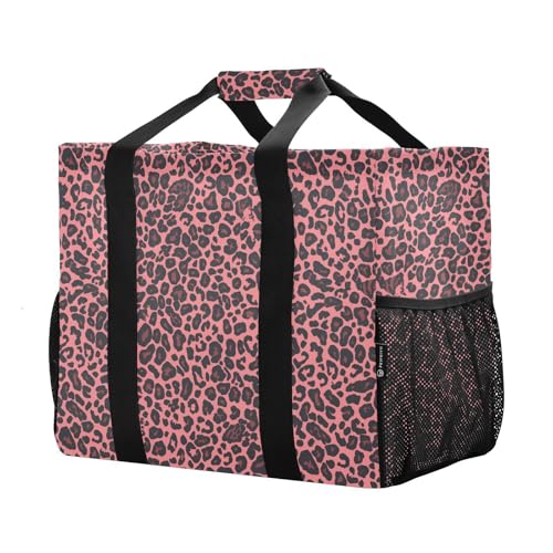 Tote Bags Foldable Beach Bag With Pockets Canvas Travel Laundry Bag2