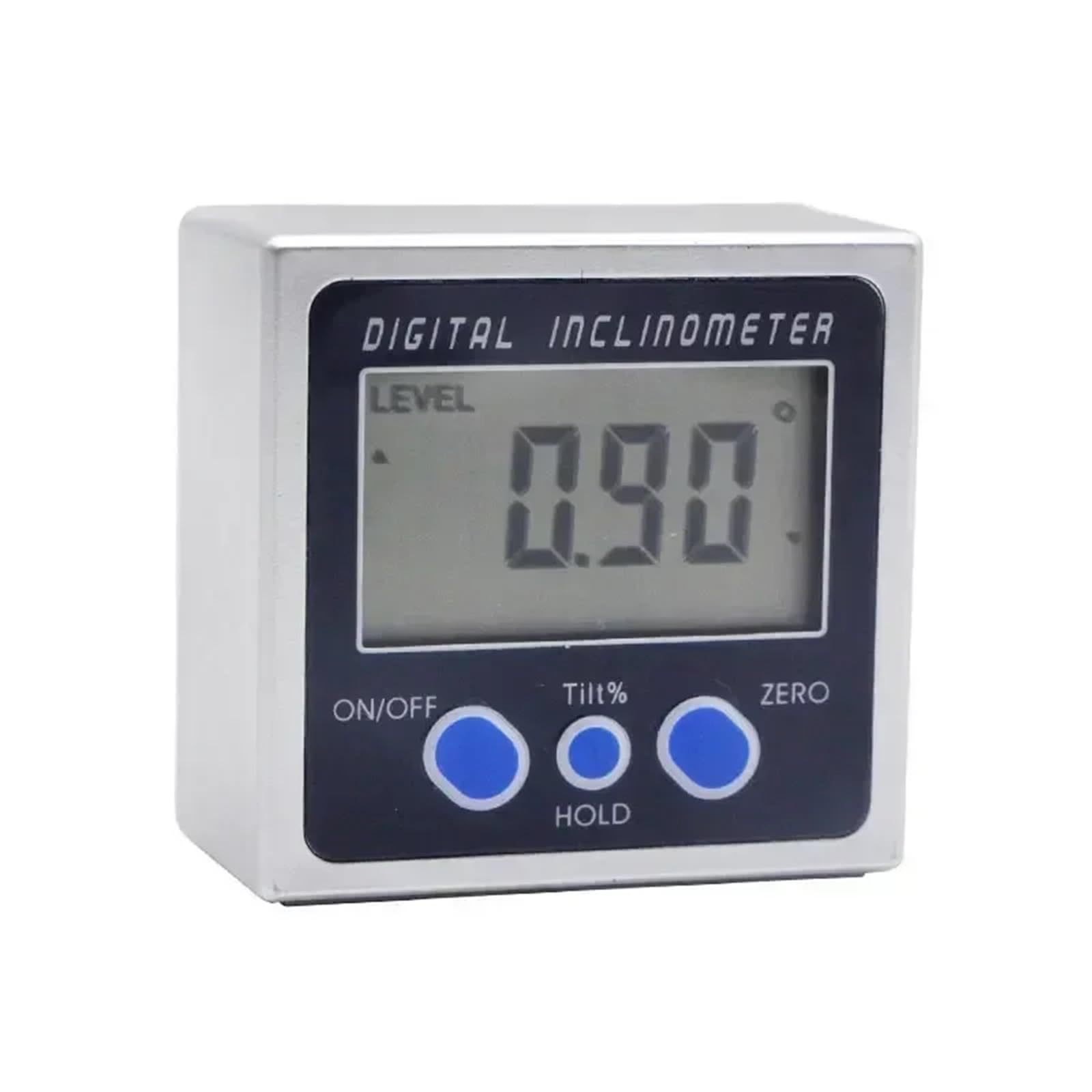1 Uds 4 * 90 Mini medidor Digital de caja biselada inclinómetro Digital medidor de ángulo del transportador