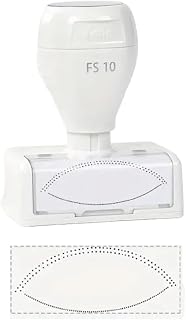 Eyelash Extension Practice Stamp Beginner Lash Stamp Tool for Upper & Lower Lashes TYPE A