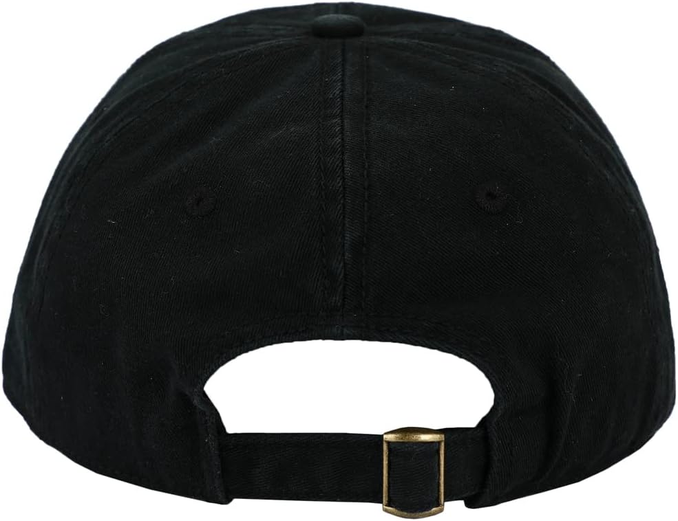 Loki Time Variance Authority Crest Embroidered Black Cotton Twill Hat