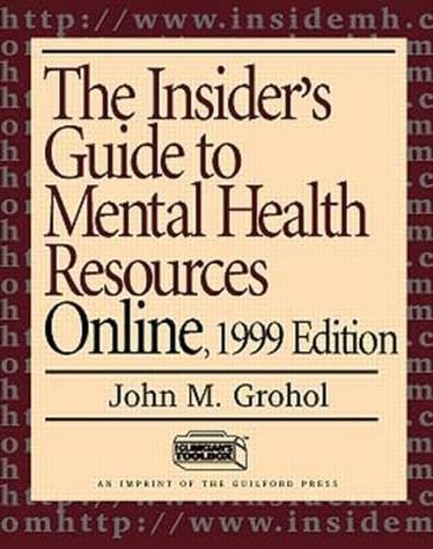 Amazon | Insider's Guide to Mental Health Resources Online (The ...