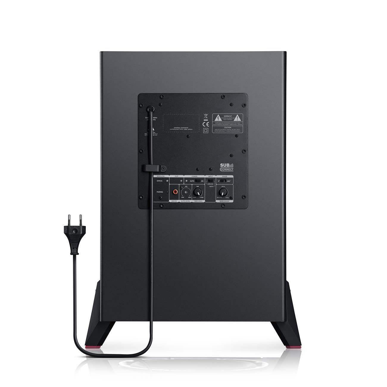 Teufel Ultima 20 5.1 Surround Sound System, Front- oder Downfire-Subwoofer (optional kabellos ansteuerbar), Bassreflex, HiFi Heimkino Soundsystem (Weiß)