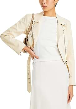 ジャケット・アウター zoe short sleeve jacket Amazon.com: Cinq A SEPT'S Zoe Jacket, Gardenia, S : Clothing