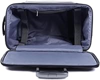 Vista 2 de P60921 Case Deluxe Hardside Spinner Roller Bag 15x12x14.5 para la mayoría de los sergers, Negro -, Bolsa de rodillos