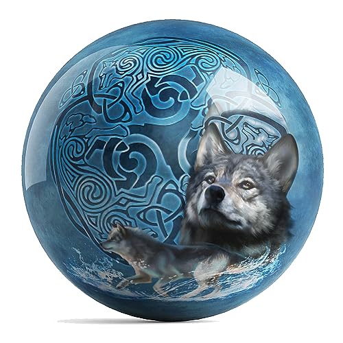 OTB Brigid Ashwood Celtic Wolves UNDRILLED Bowling Ball (12, Pounds)
