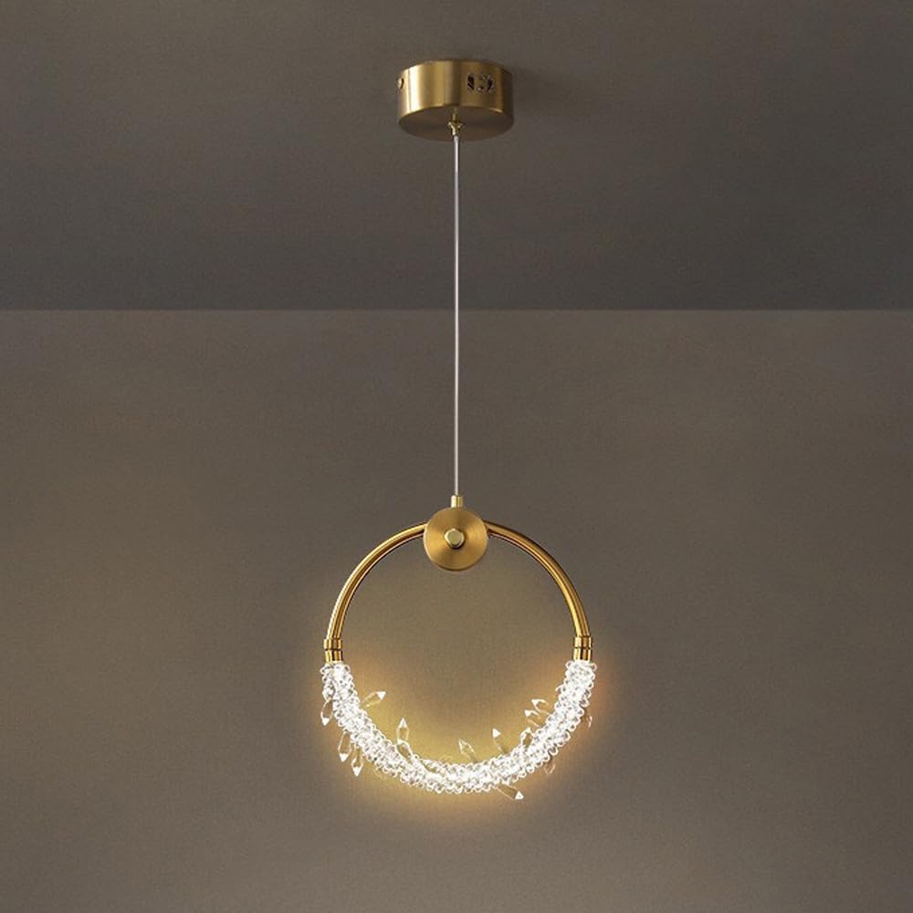Luminaires suspendus LED de 11,8 pouces avec lumière chaude 3000K