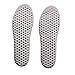 Solette elastiche per scarpe sportive che assorbono gli urti e aumentano l'altezza, morbide e traspiranti inserti di ricambio (grigio 3 cm, 7,5/UK)