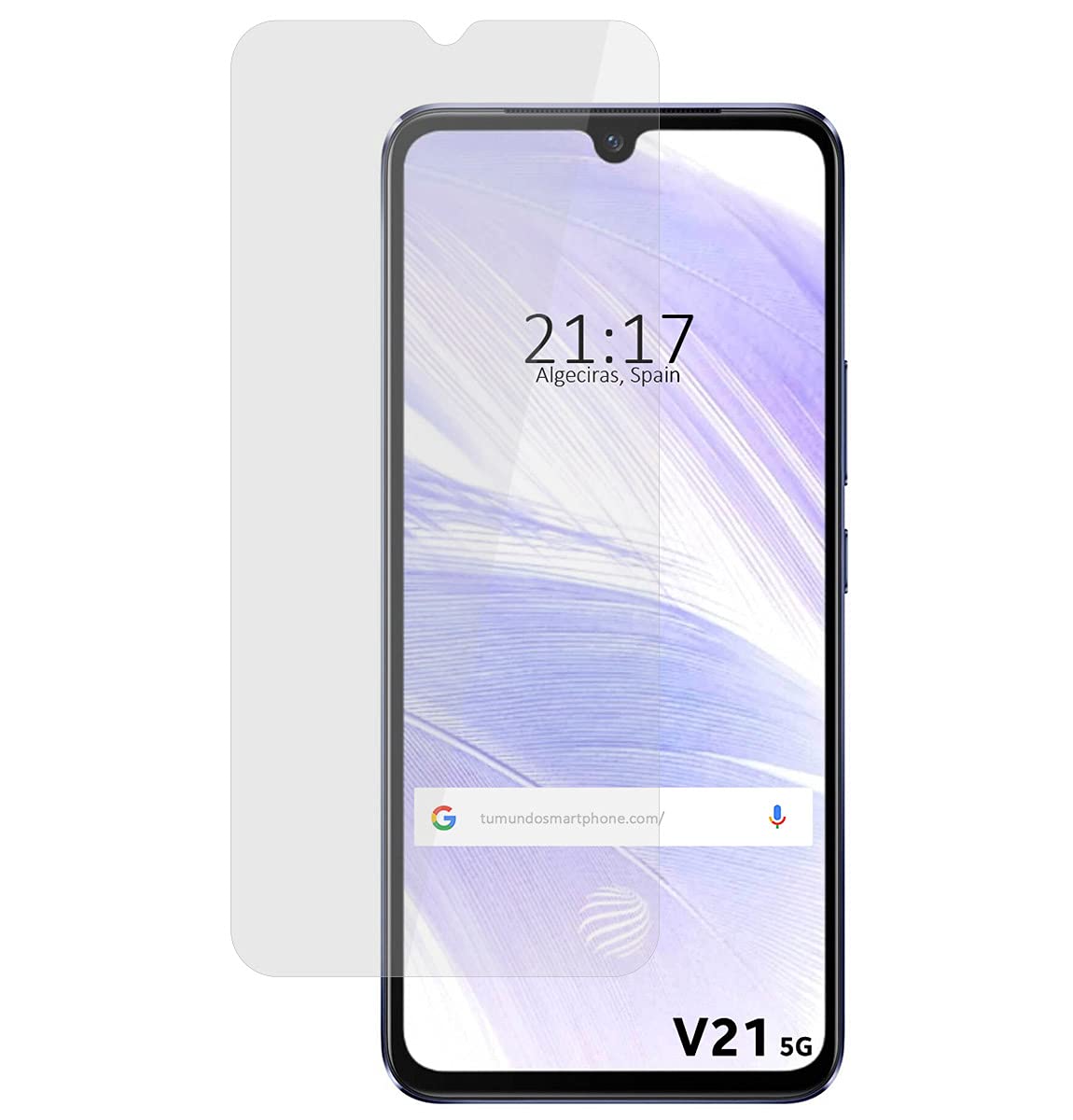 brotect Pellicola Vetro Opaca per Vivo V23 5G (3 Pezzi) Protezione Schermo [ Anti-Riflesso, Durezza 9H