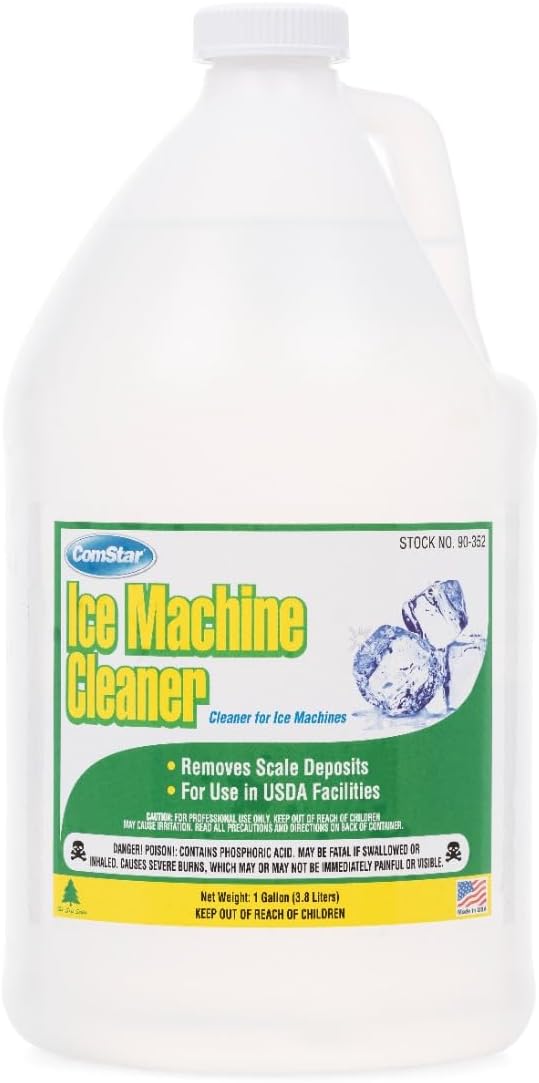 Ice Machine Cleaner, 1 Gallon, Designed To Remove Scale & Lime Deposits, Food-Grade Liquid, Most Effective Food Grade Liquid Descaler, Made In USA (90-352)