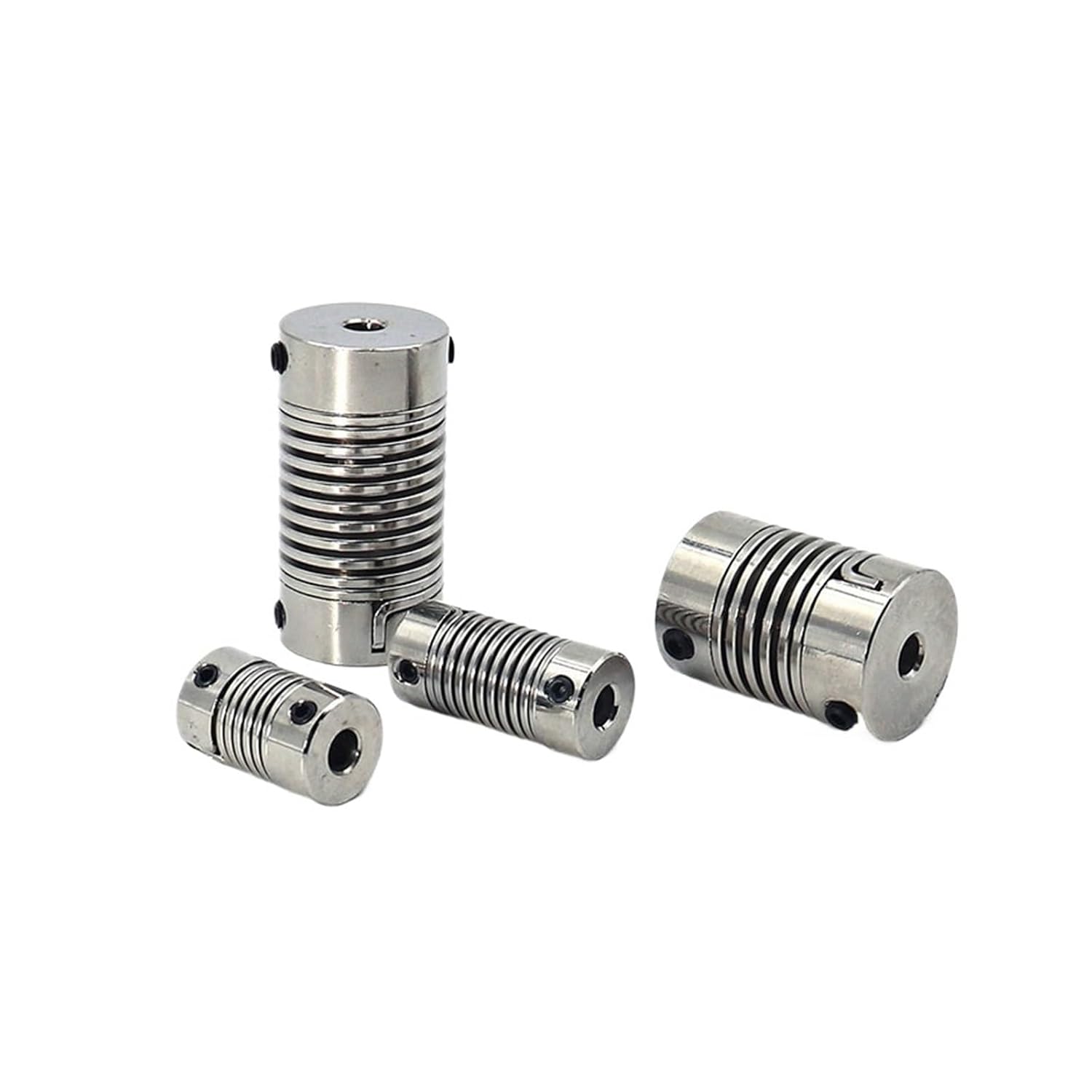 Spring Coupling Encoder Spring Coupling D26L38 Encoder Stepper Servo Motor Elastic Thread Flexible Coupling Soft Connection Apply to Micro-Motor 1pc(LP-D-D26L38-10-12)