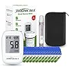 Diabete Test Kit, Blood Sugar Tester [2022 Upgrade] with Ketone and Hypo Warning, 5 Seconds Test, 900 Memory, Blood…