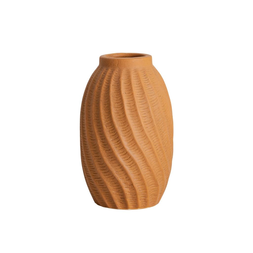 Vase Nordic Ceramic Vase Living Room Flower Arrangement Flower Vessel Home Tea Room Desktop Ornaments Ceramic Vase(A)