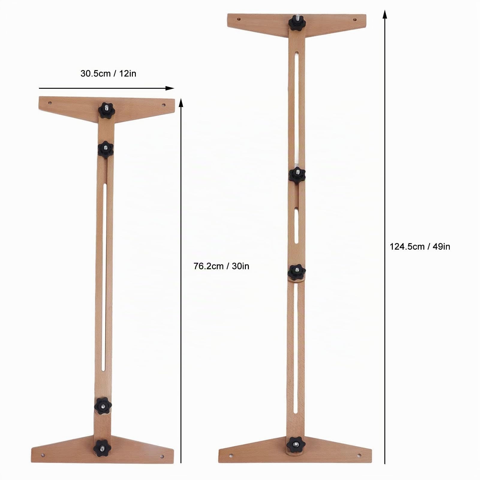 Règle de Mesure D'escalier en Bois, Pochoir pour Marches D'escalier, Style Long, échelle de 0° à 270°, Ensemble de Pochoirs pour Marches D'escalier D'angle de Mesure