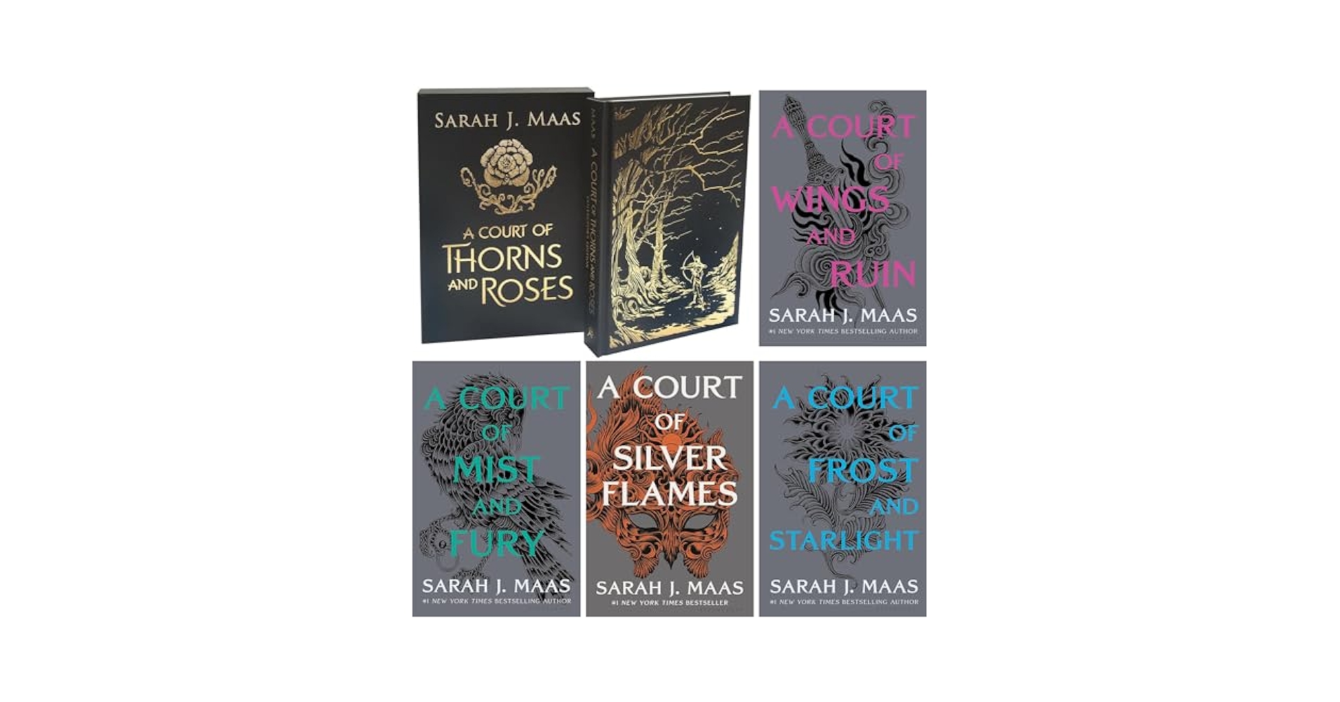 A Court of Thorns and Roses 5巻セット A Court of Thorns and Roses Series 5 Books Collection Box