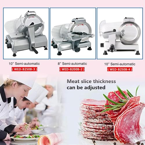 Cortadora eléctrica para carne congelada semi automática miniatura 2