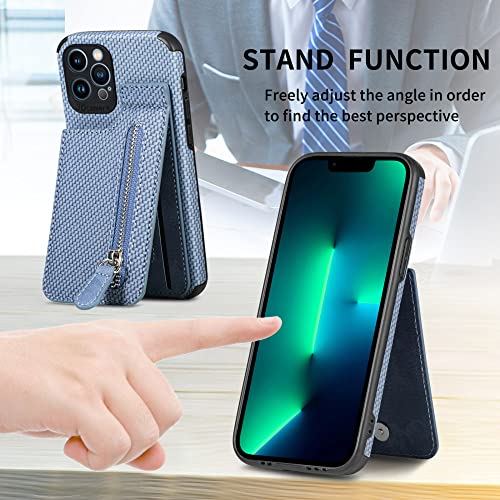 Coque portefeuille de qualité supérieure en cuir marron pour iPhone SE 2020 - 4