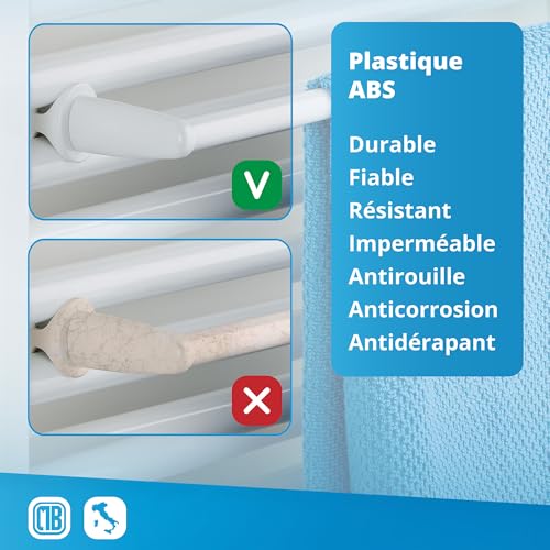 Porte-serviettes Handy 36 sans perçage pour un confort quotidien de douche - 5