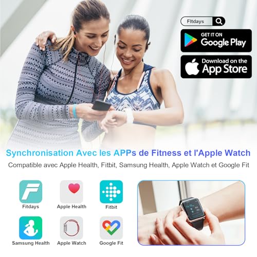 Impédancemètre Bluetooth Healthkeep pèse personne haute précision avec application mobile