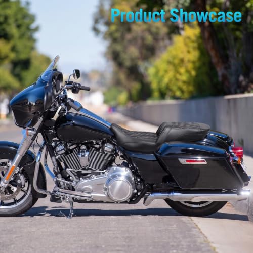TQROBN Rider Passenger Gel Seat