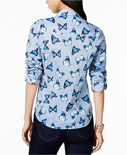 Image of Tommy Hilfiger Women's Plaid Lurex Button Up Shirt