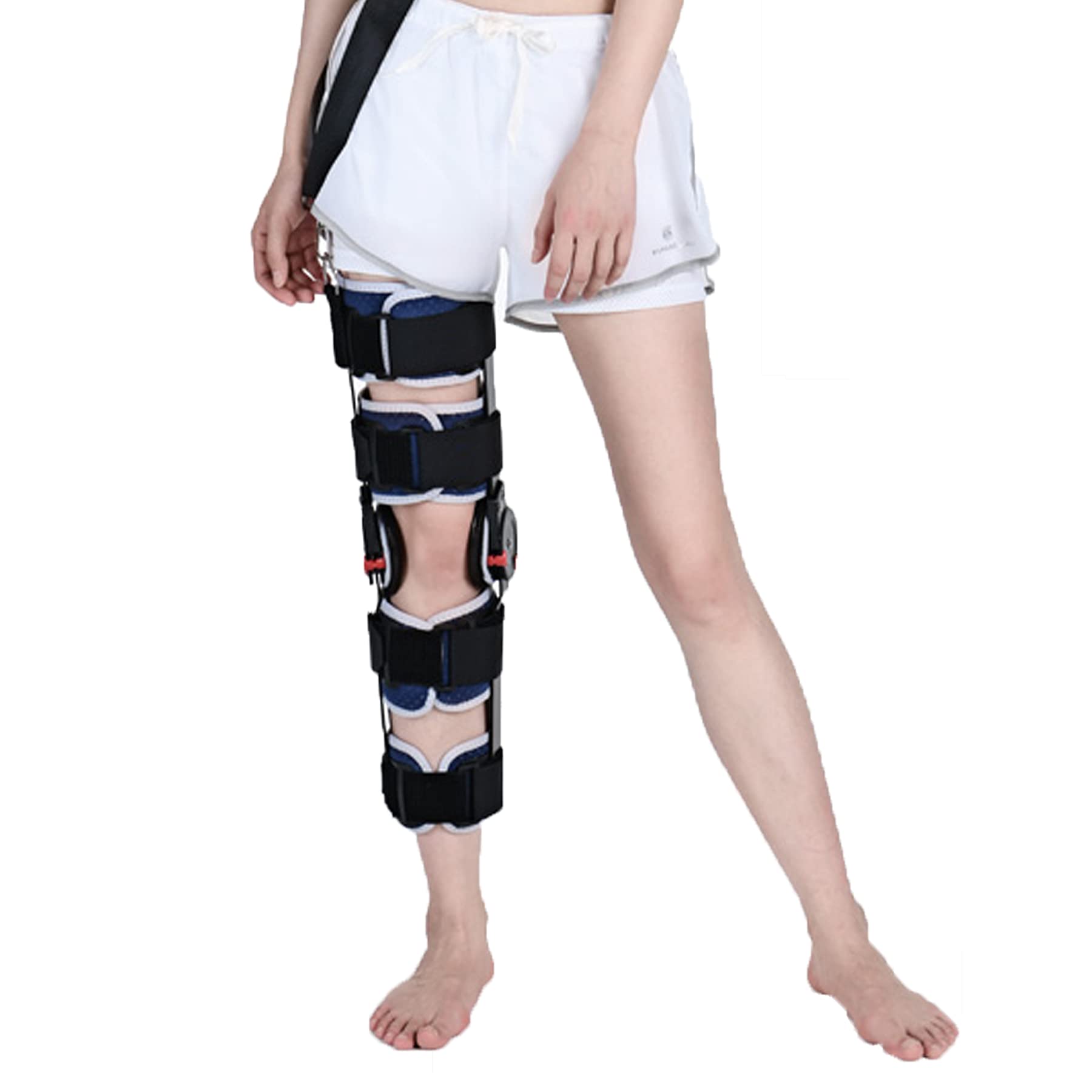 Soulager la douleur au genou et tendinite avec cette attelle ROM droite