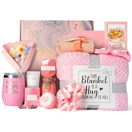 GQIRIL Gifts Basket for Women - 12PCS Unique Birthday Mothers Day...