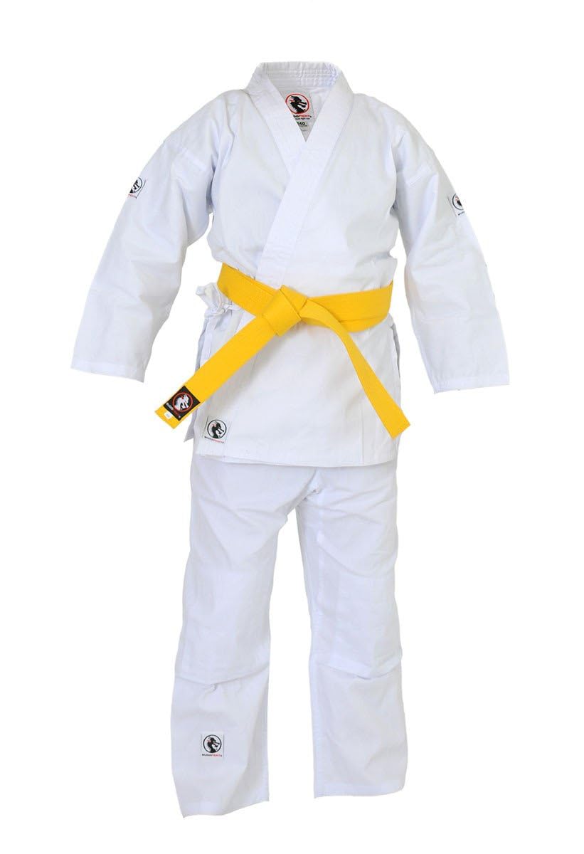 BUDOFIGHT Kimono de karaté Initiation blanc