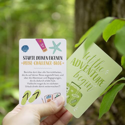 Reiseabenteuer: 50 Challenges für unterwegs (Geschenkideen für Reisefans)