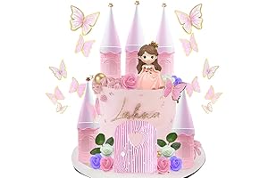 Magical Castle Cake Topper: Adorn Your Cakes with Royal Enchantment