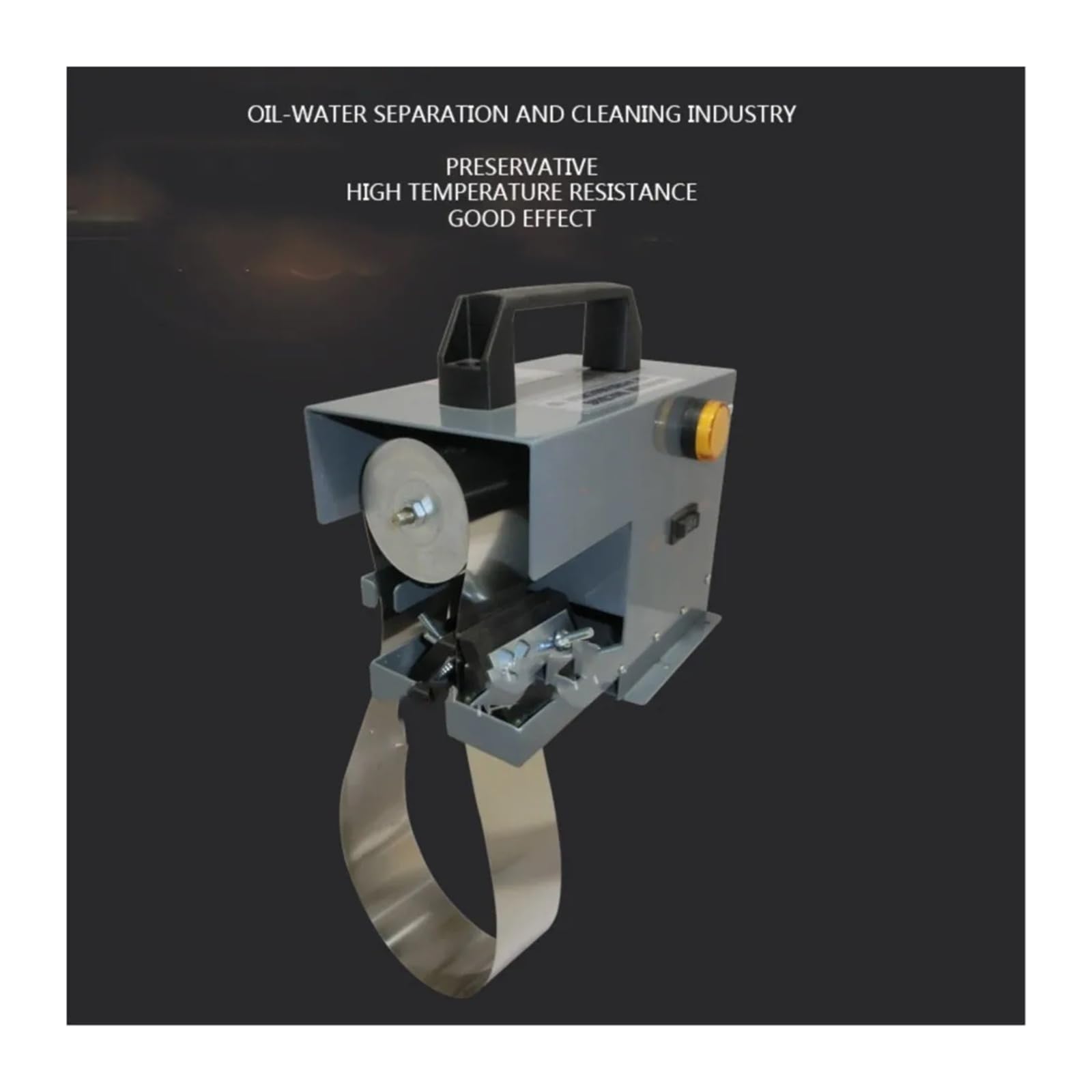 Desengrasante portátil de aceite CNC, 13 l/h, desengrasante de 14 W, separador de aceite y agua, máquina de recuperación para uso industrial y comercial
