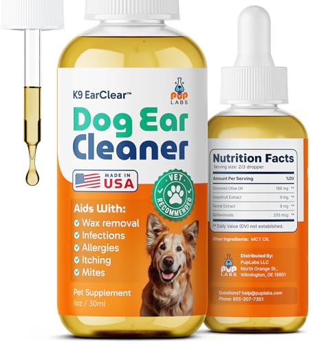 Pup Labs Ear Clear Natural Drops