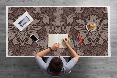Couverture de bureau PVC protection des surfaces imperméable 120x60