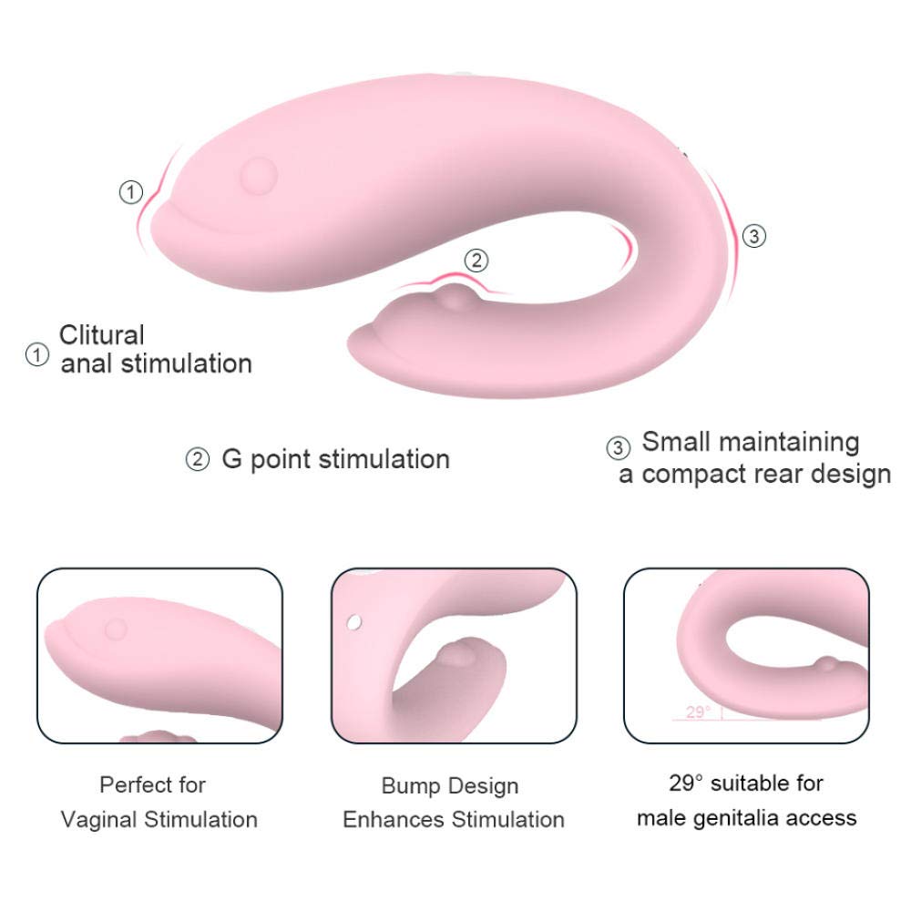 Juguetes sexuales pareja-Vibrador recargable de 9 velocidades ...