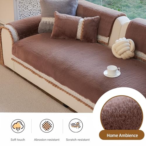 Housse de canapé en peluche chaude pour des soirées cocooning - 8