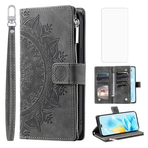 Coque Honor 200 Lite gris solution anti rayures et chutes UK DKTTQB