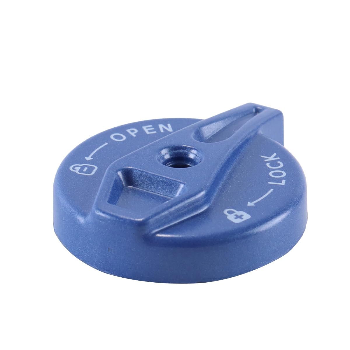 Tappo di ricambio in lega di zinco blu per interruttore di blocco remoto della forcella anteriore della bicicletta per forcella ammortizzata della mountain bike