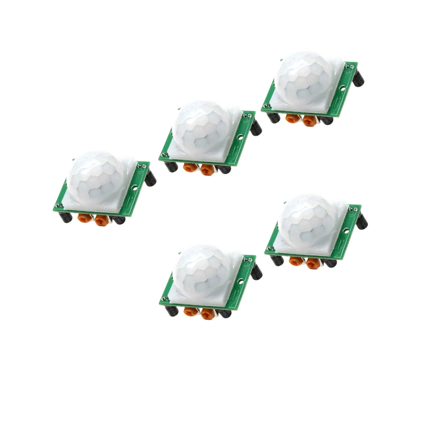 Msioytog B Of 5 Hc Sr501 Sensors Modules With Wide Compatibility Abs Motion Sensors Suitable For Industrial Use Low Power Consumption Detector