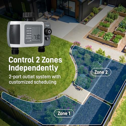 Image of Orbit 24637 B-hyve XD 2-Port Smart Hose Watering Timer with Wi-Fi Hub