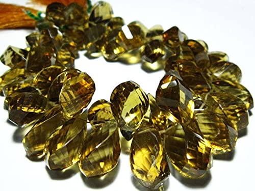Gouttes de quartz bière AAA 351 carats de qualité supérieure pour joailliers