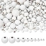 Cadeaux exquis: l'artisanat léger en perles de bois peut également être utilisé comme cadeau de perles artisanales créatives pour les amis et la famille lors de festivals, anniversaires, fêtes et autres lieux pour partager le bonheur apporté par les perles en bois.