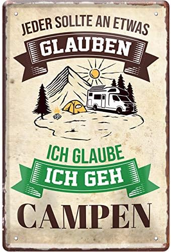 Blechschild „Mir Reicht’s, Ich GEH Jetzt Grillen“ – 20x30 Cm, Witziger Spruch | Deko Für Garten, Terrasse, Küche, BBQ-Fans